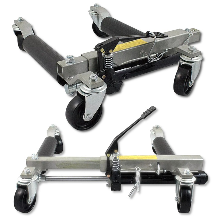 Set 2 carucioare cu cric hydraulic 680 kg, pentru vehicule