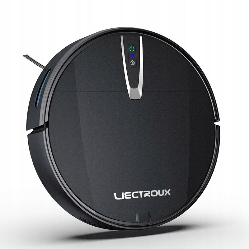 Aspirator robot Liectroux V3S Pro, 15W, 2500pa, negru, set complet
