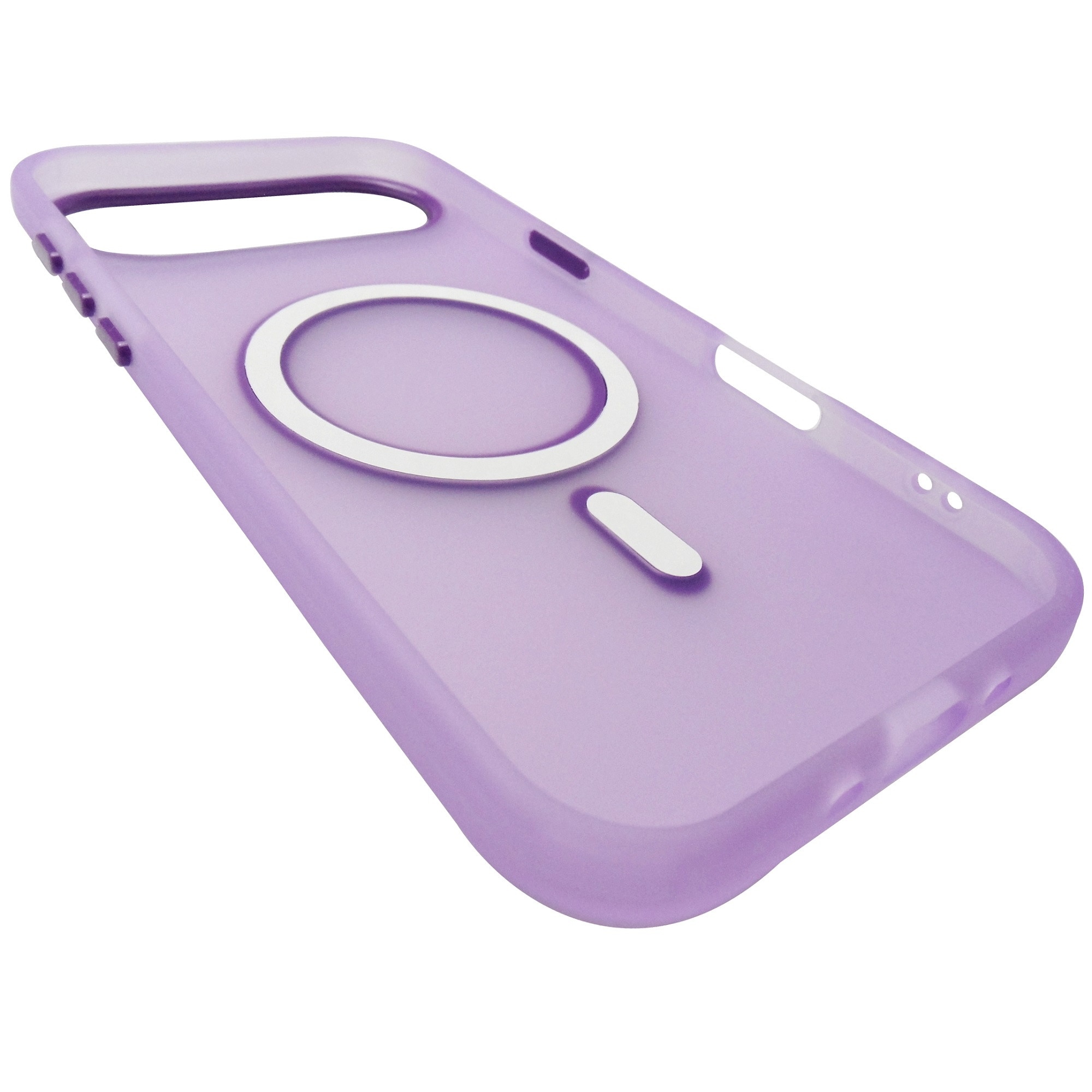 Husa spate TPU cu plastic mov, magnet, pentru Apple iPhone 17 Air
