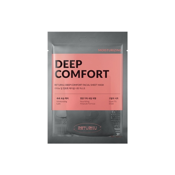 Masca faciala cu efect hidratant, Deep Comfort, 25g - Returnu