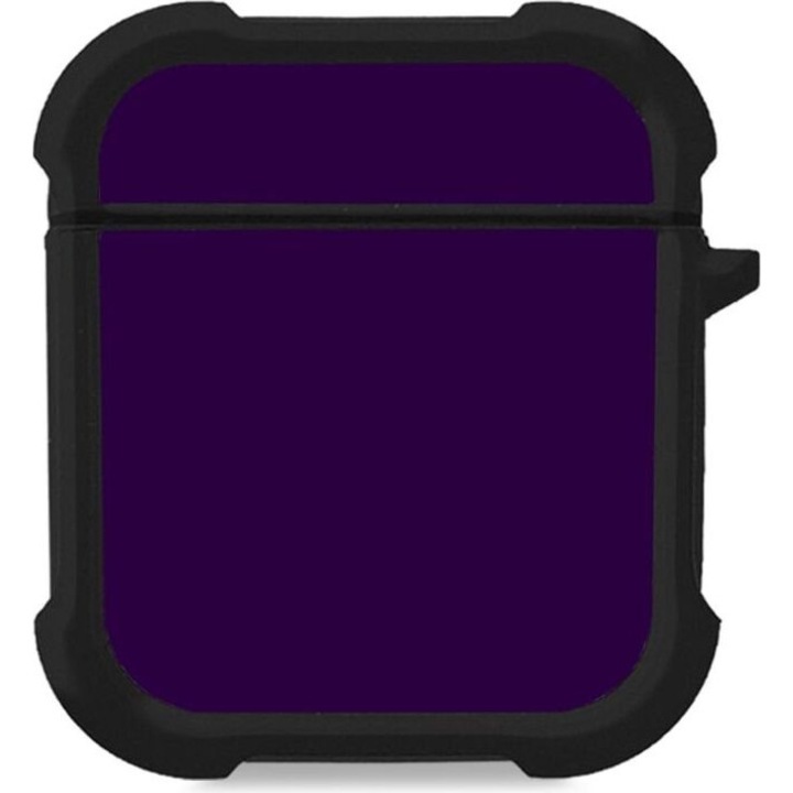 Carcasa Sonique ColorBloc pentru AirPods 1/2, silicon, protectie antisoc, multicolor