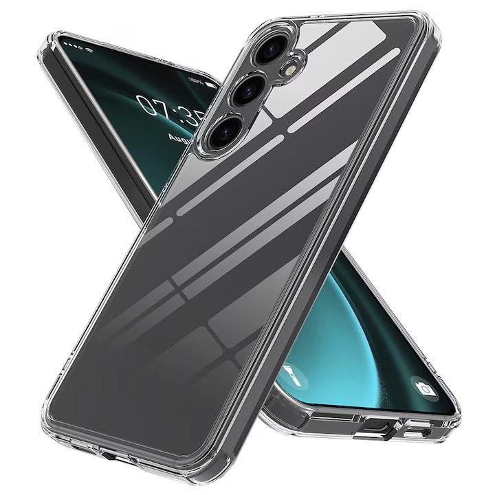 Husa pentru Samsung Galaxy S26, Joyshell, Silicon Premium, Ultra Slim, Protectie Camere, Transparenta