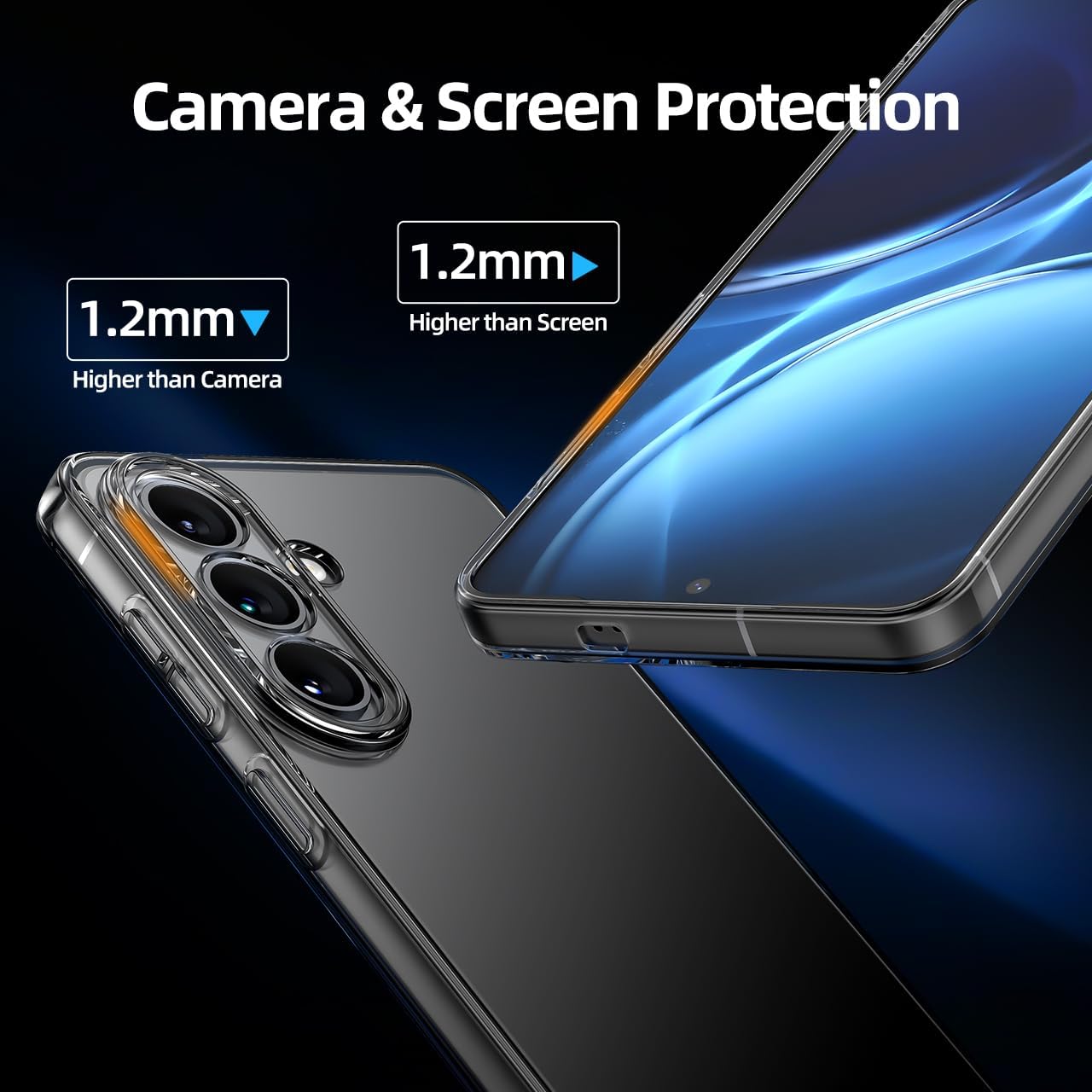 Husa pentru Samsung Galaxy S26, Joyshell, Silicon Premium, Ultra Slim, Protectie Camere, Transparenta