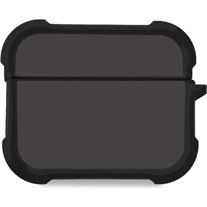 Carcasa Sonique ColorBloc pentru AirPods Pro/Pro 2, silicon, protectie antisoc, design modern, multicolor