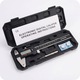Subler Digital Electronic Revento, Inox, 150 mm, Precizie +/- 0.03 mm, Ecran LCD, Unitati Metrice si Inch, Carcasa de Protectie, Argintiu/Negru