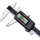 Subler Digital Electronic Revento, Inox, 150 mm, Precizie +/- 0.03 mm, Ecran LCD, Unitati Metrice si Inch, Carcasa de Protectie, Argintiu/Negru
