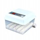 Inkubator automat pentru 16 oua, alb, 30x27x17cm