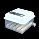 Inkubator automat pentru 16 oua, alb, 30x27x17cm