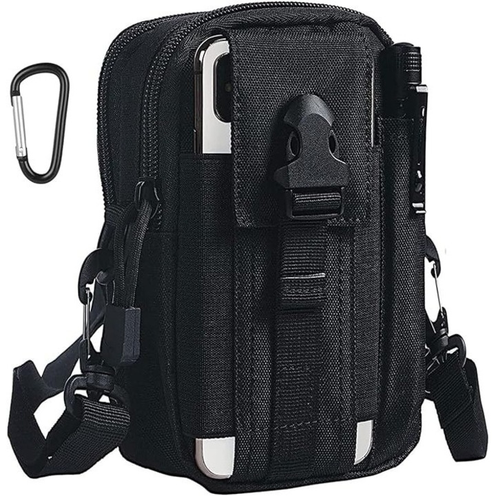 Kompakt sporttáska, 18 cm, dokumentumokhoz és telefonhoz