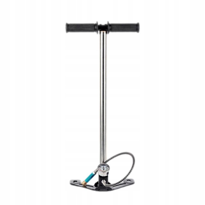 Pompa de umflat PCP 4500 PSI, 3-etape, argintie, set complet