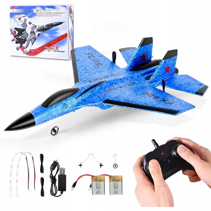 Avion cu telecomanda, planor RC FX620