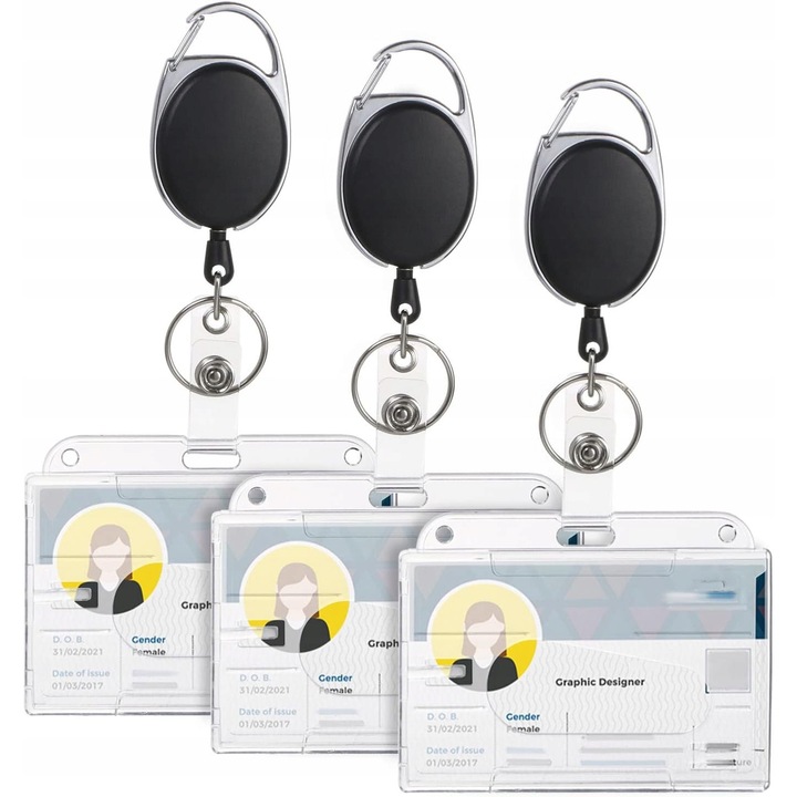 3 darab jelvénytartó kulcstartó