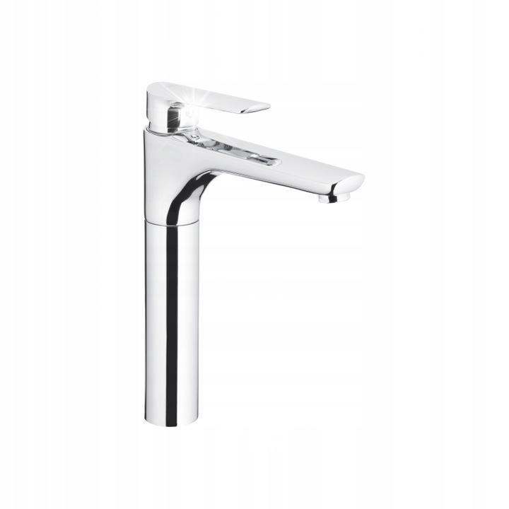 KFA Tanzanit mosdócsaptelep, sárgaréz, forgatható kifolyóval, 180mm, komplett szett