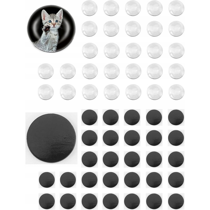 Set de creare magneti, 60 piese