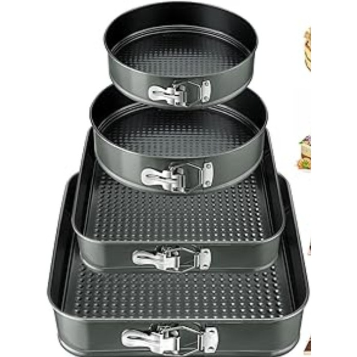 Set 3 forme rotunde pentru torturi