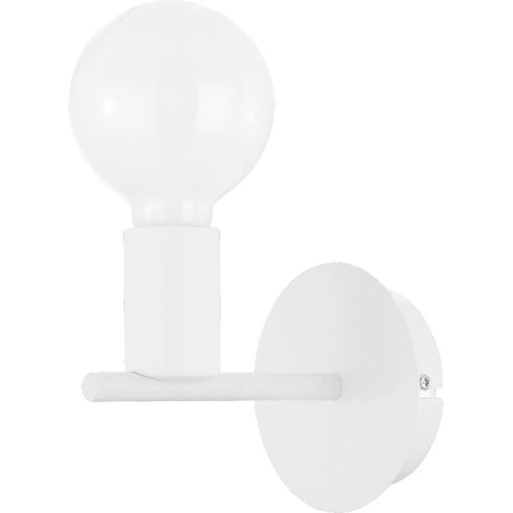 GOODHOME Darrah falikar, 60W, E27, IP20, fehér