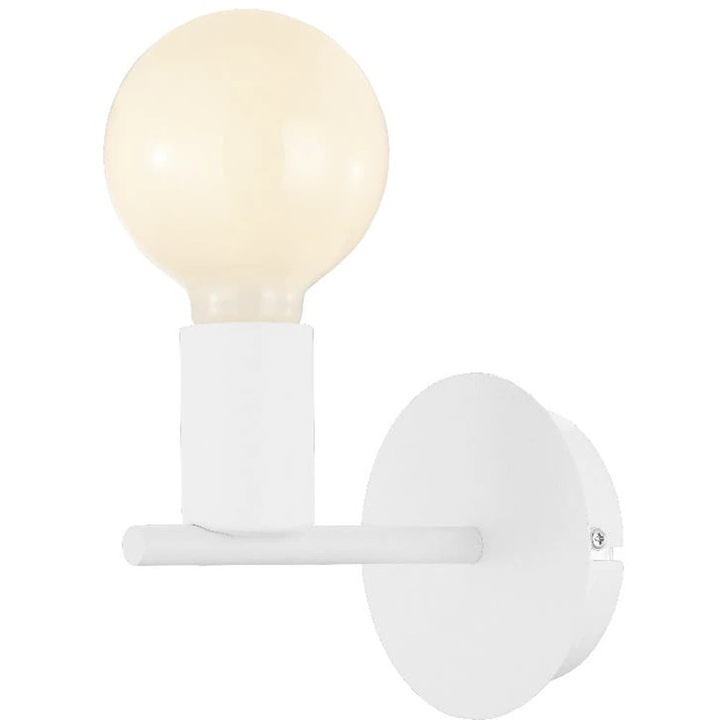 GOODHOME Darrah falikar, 60W, E27, IP20, fehér