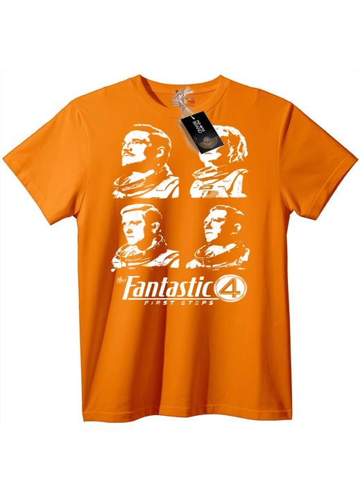 Tricou Fantastic Four: Primii Pași, Portocaliu
