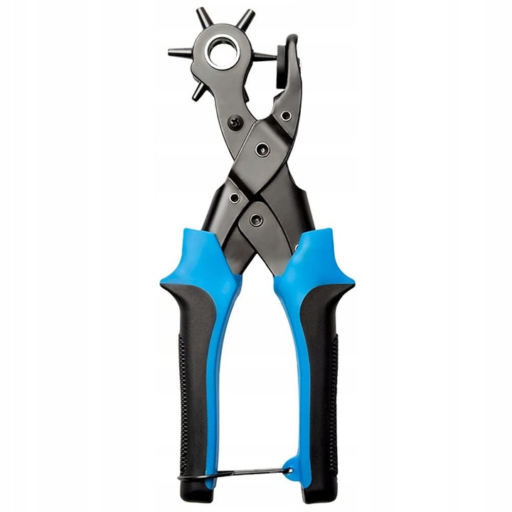 Perforator pentru piele, 2-4.5mm, albastru/negru