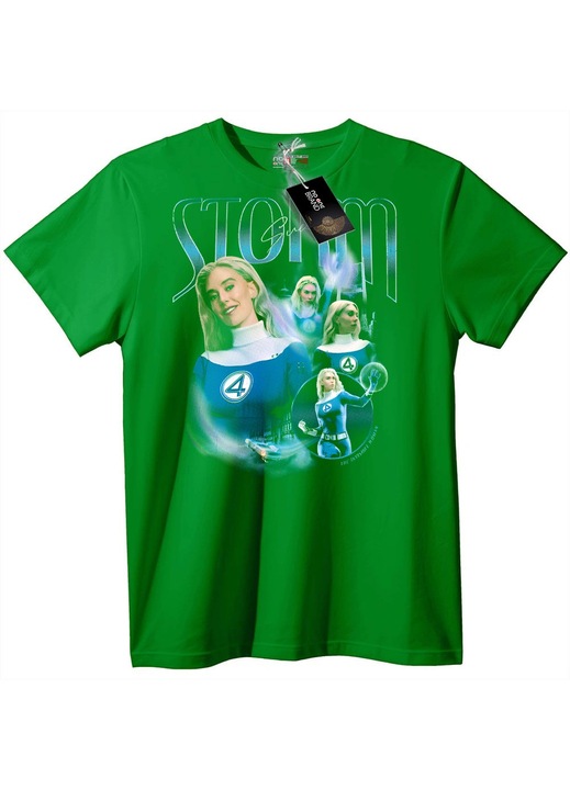 Tricou Storm Cei Patru Fantastici, Verde