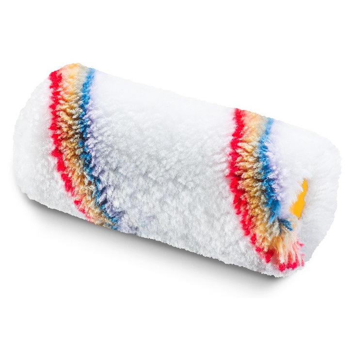 Rola de vopsit, Kaem, 10cm, 11mm, poliacril, multicolor
