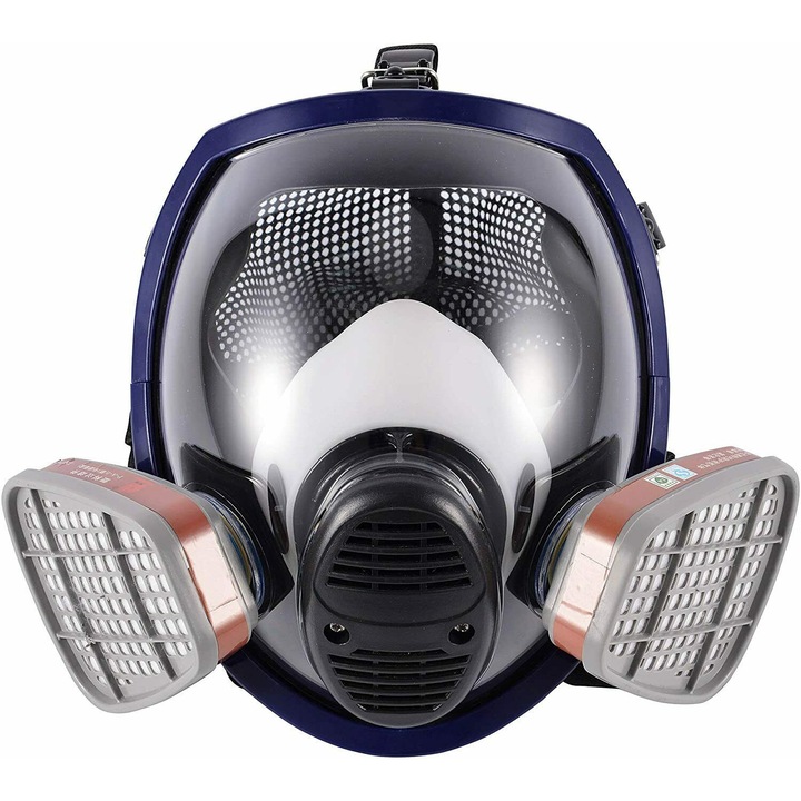Masca respiratorie cu filtru, neagra, pentru sudare si slefuire