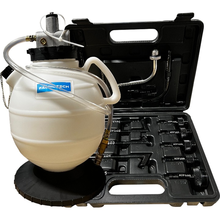 Pompa manuala pentru ulei 7,5L cu set de adaptoare ATF Falon-Tech FT075