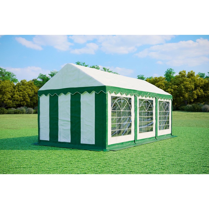 Pavilion de petrecere 3x6m, Ambitent, PVC PREMIUM, rezistent la foc, 18m2, inaltime 2,9m