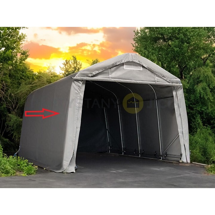 Placa de acoperis de rezerva Ambitent, PVC 720HD, 3,3x4,8m, rezistenta la intemperii