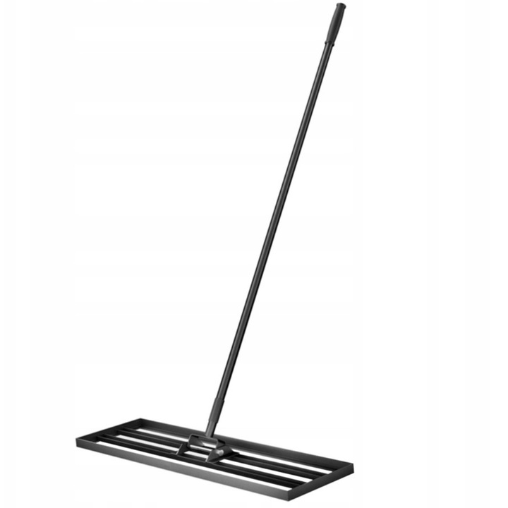 Grebla, 150cm, inox, negru