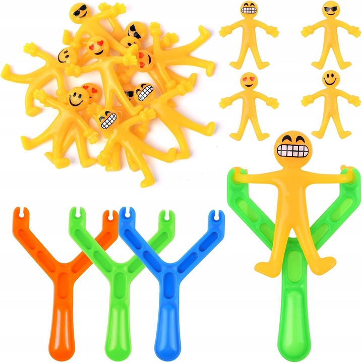 Interaktív játékszett gyerekeknek, 12 elemes, színes fogaskerekek vicces figurákkal, többszínű