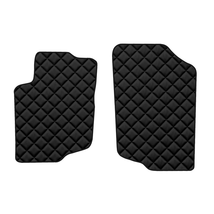 Auto Covorase podea - fata, F-CORE, pentru PEUGEOT 207 CC 02.07-12.12, Cabrio, Negru