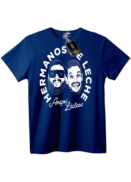 Tricou Milky Brothers, Bleumarin, S