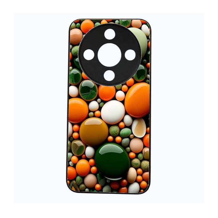 Husa Premium compatibila cu Honor Magic 8 Lite, Silicon TPU, Design Urban Neon Graffiti Abstract Style, Multicolor