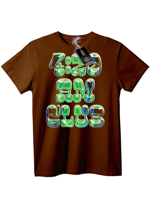 Tricou 4:20 AM Club, Maro