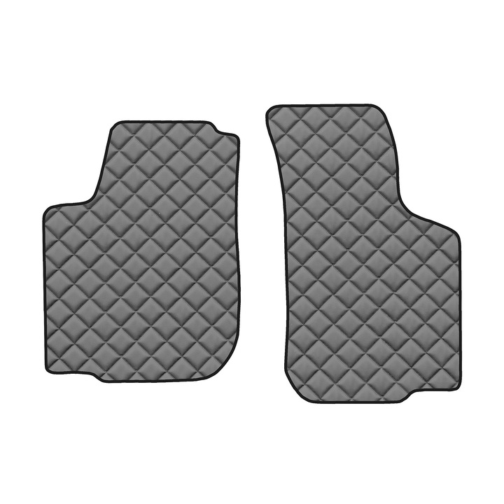 Auto Covorase podea - fata, F-CORE, pentru SKODA OCTAVIA I 09.96-01.04, Sedan, Kombi, Gri