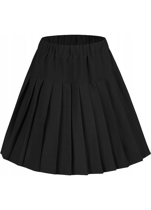 Fusta scurta, Negru, One Size INTL