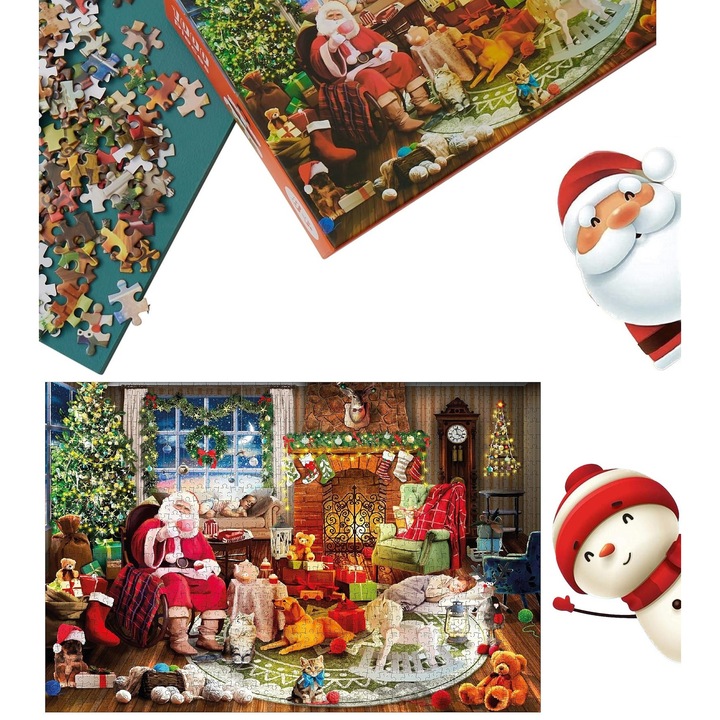 Puzzle "Dom Sfantului Nicolae", The Twiddlers, 1000 elemente, multicolor