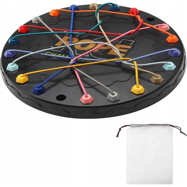 Puzzle creativ "Knot Rope", multicolor, 4+ ani