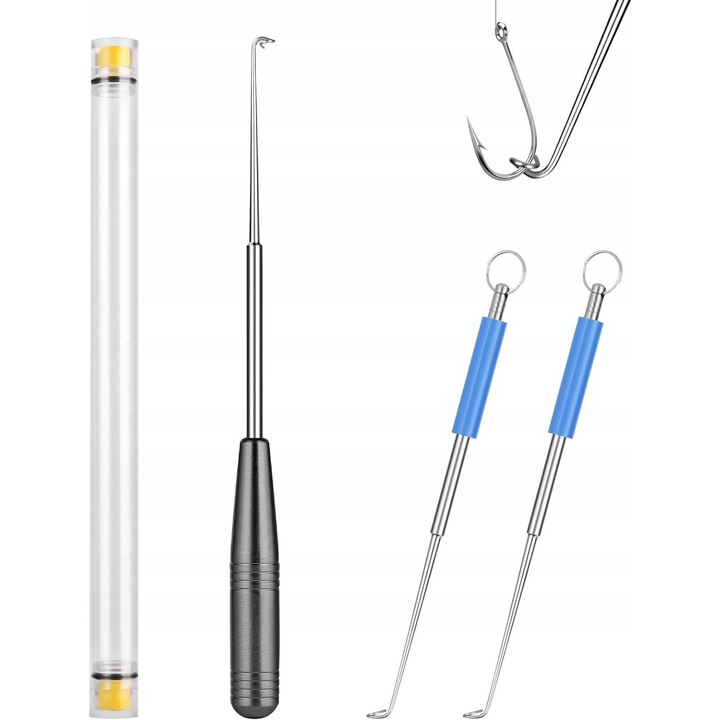 Set unelte pentru scos carlige, multicolor, ergonomic