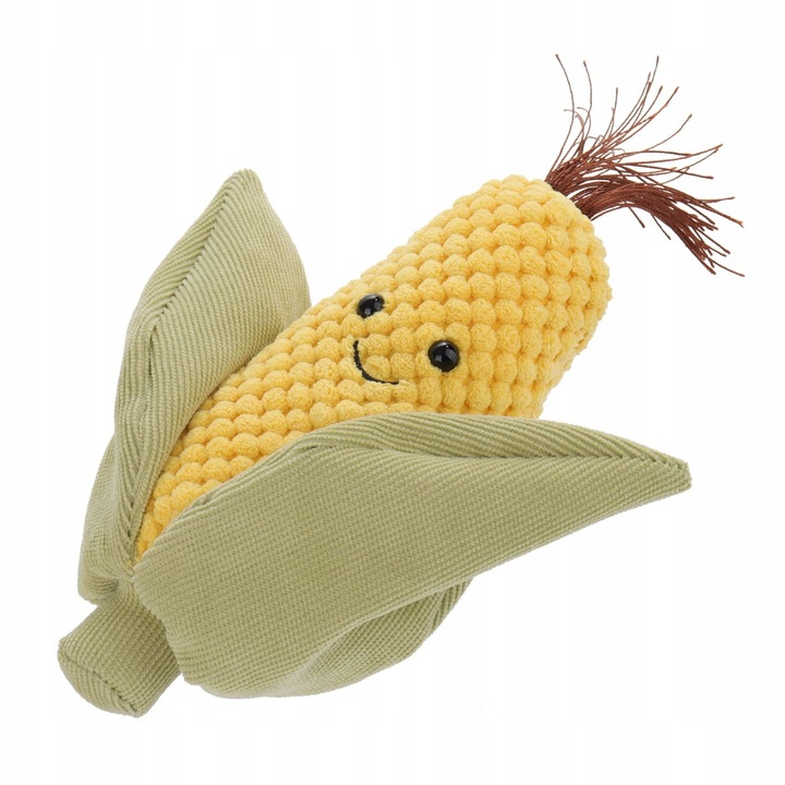Jucarie de plus, Pluszowa Kukurydza, 15cm, multicolor, pentru copii