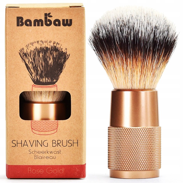Bambaw Set Pedzelei de Golenie Zero Waste, Roz, Sintetic, Unisex