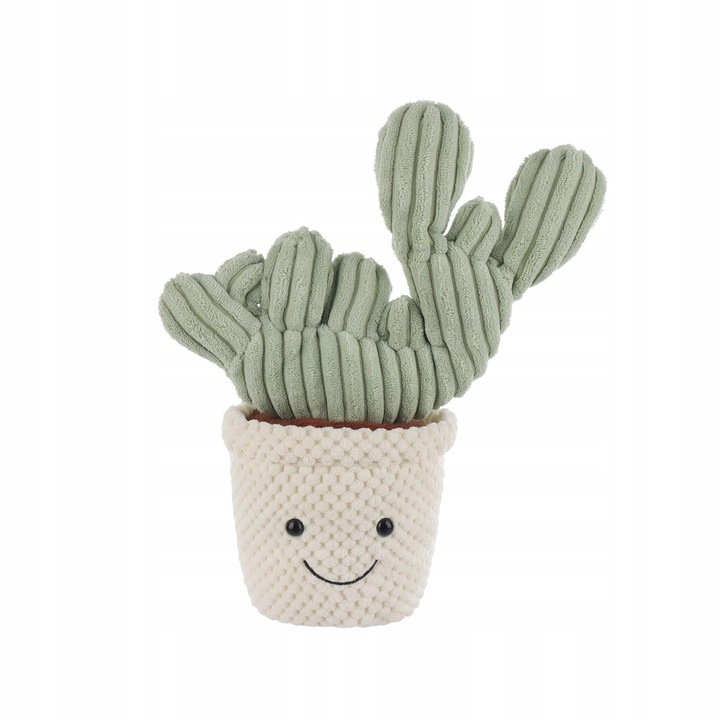 Jucarie de plus Cactus Apricot Lamb, moale, usor de curatat, 30x15cm