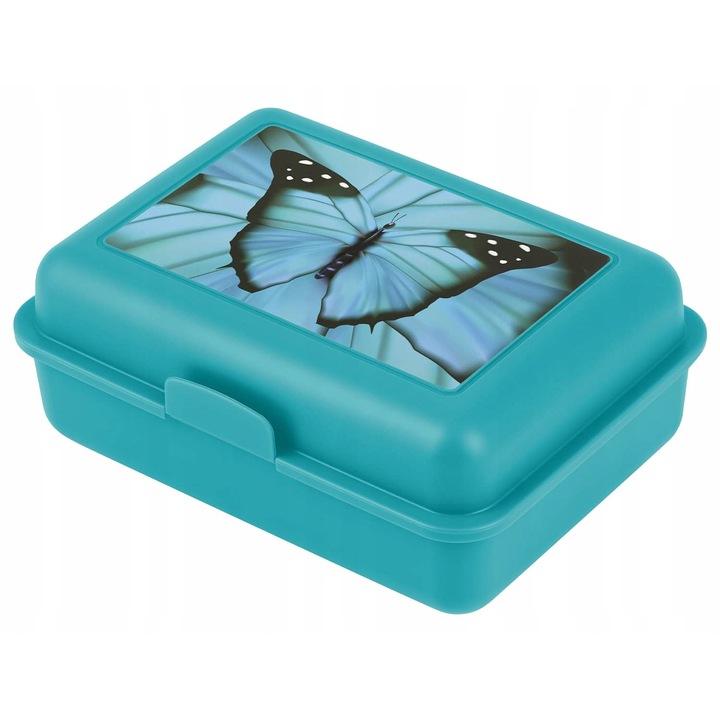 Cutie alimentara Baagl, model Motyl, 17,8x12,2x6cm, pentru copii, prajituri si gustari