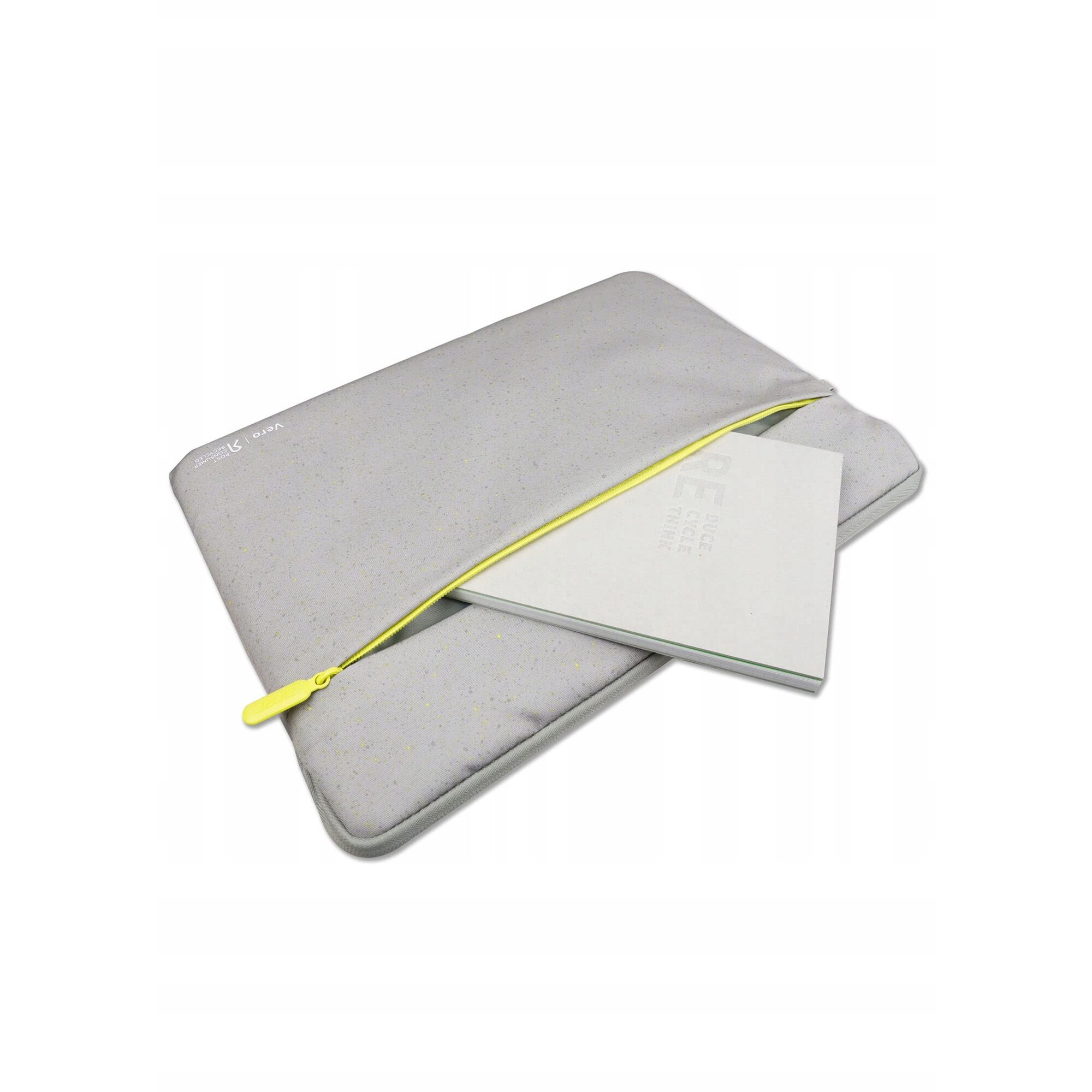 Geanta laptop Acer Vero 15,6", material RPET, gri, cu buzunar frontal