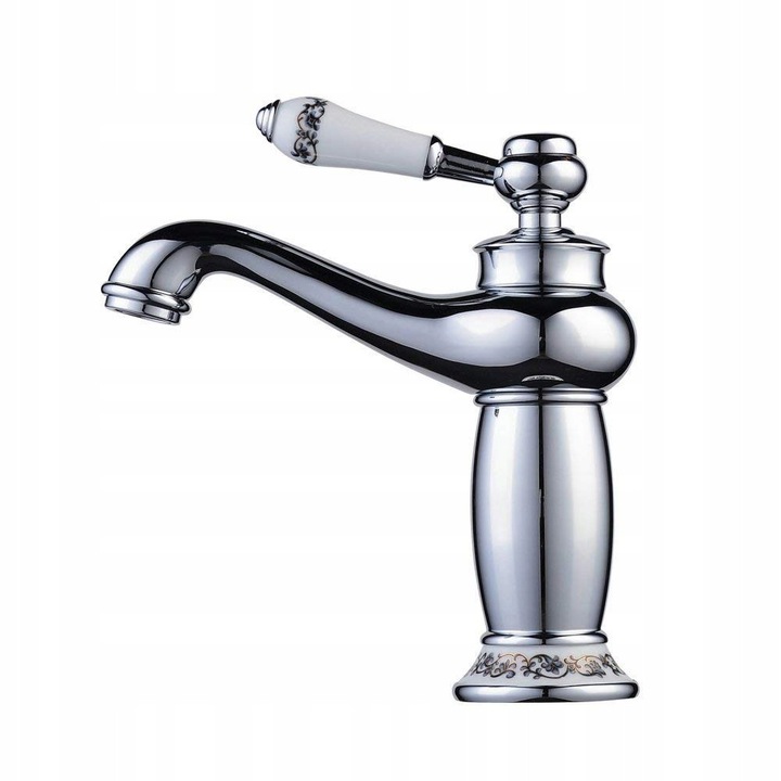 Beelee mosdó csaptelep, króm, elegáns design, sárgaréz szerkezet, 1,48 kg