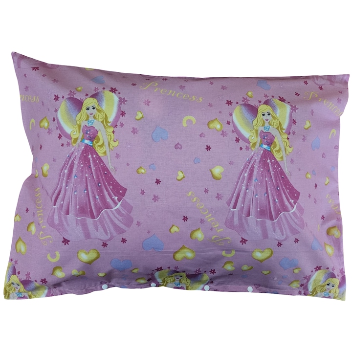 Fată de Pernă, bumbac satin, roz, 50x70 cm