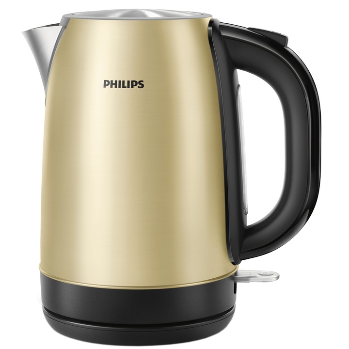 Fierbator Philips HD9324/50, 2200 W, 1.7 l, Auriu