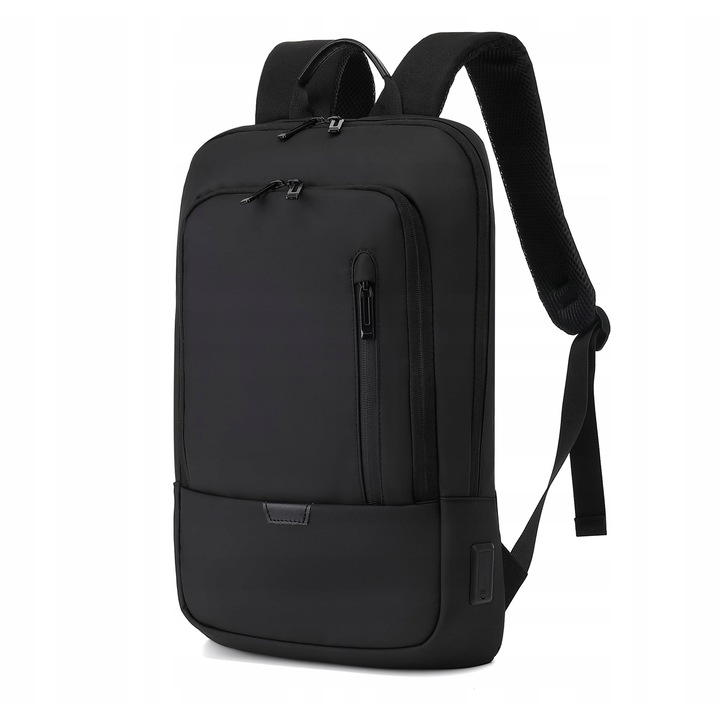 Plecak Slim pentru Laptop 15,6", Augur, Waterproof, 11x2x16.9 inch, 610g