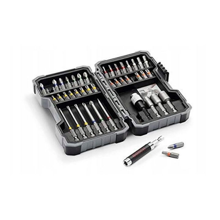 Set surubelnite si chei cu cap hexagonal, Bosch, 43 piese